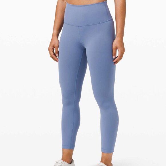 lululemon athletica Pants - Lululemon Wunder Train High-Rise Crop 21" HEMMED - 6 Water Drop